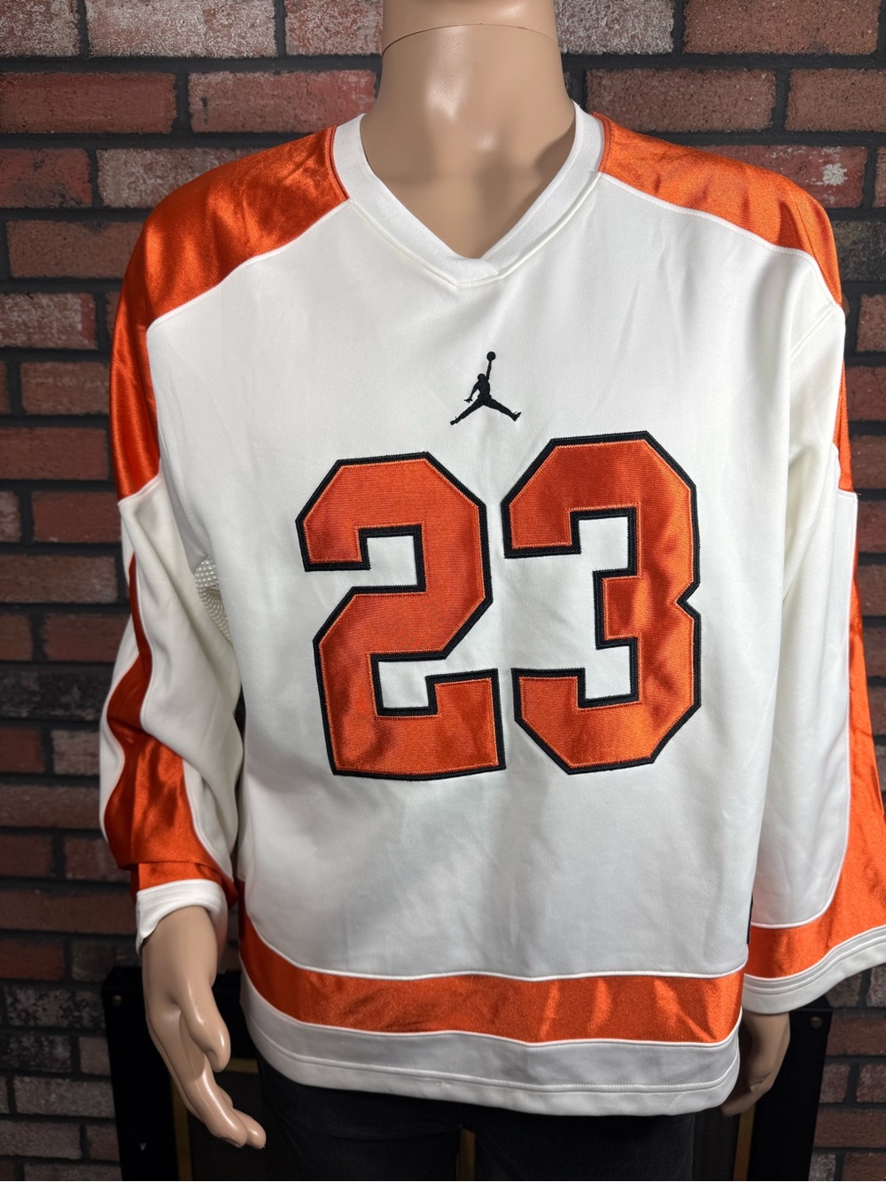 Nike Air Jordan Brooklyn Collegiate Hockey Jersey Men’s Small & Large HV0109-133